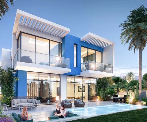 Таунхаусы Damac Lagoons Monte Carlo - 3