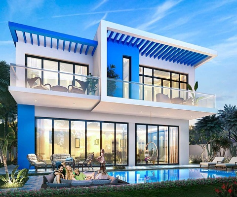 Таунхаусы Damac Lagoons Monte Carlo - 4