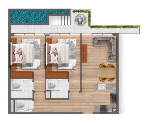 Апартаменты Samana Santorini - 17