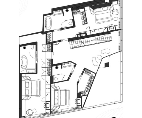 Апартаменты Opus By Zaha Hadid - 16