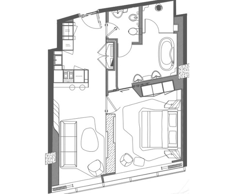 Апартаменты Opus By Zaha Hadid - 18