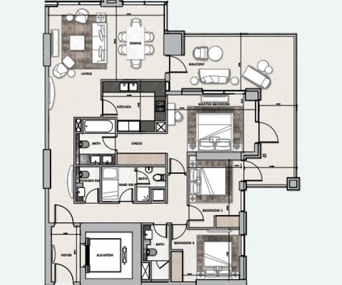 Апартаменты Urban Oasis by Missoni - 17