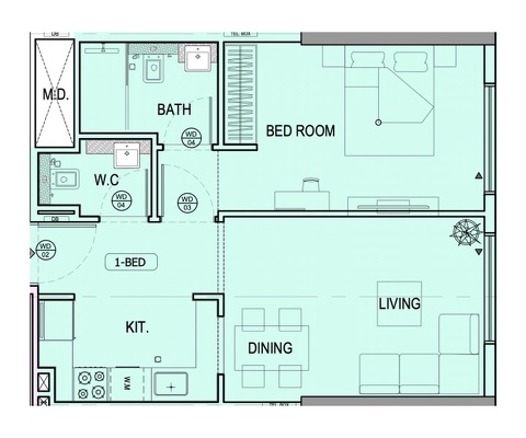 Апартаменты Binghatti Nova - 12