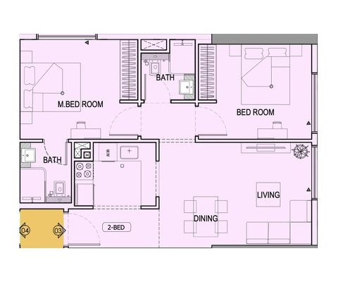 Апартаменты Binghatti Nova - 13