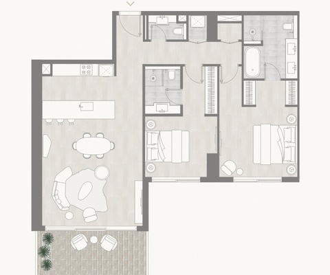 Апартаменты Kempinski Residences - 10