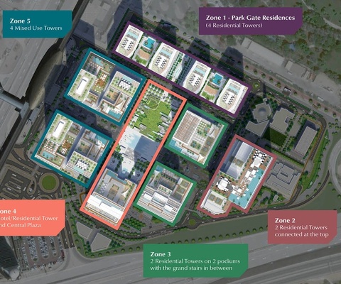 Апартаменты Wasl 1 Park Gate Residences - 21