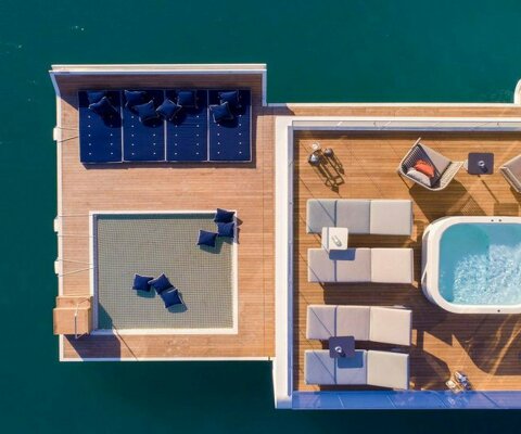 Вилла 3 спальни в THE FLOATING SEAHORSE VILLAS, The World Islands - 8