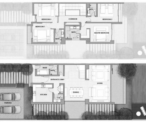 Вилла 4 спальни в THE PARK VILLAS, DAMAC Hills