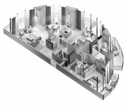 Квартира 3 спальни в THE BILTMORE RESIDENCES SUFOUH, Al Sufouh - 6