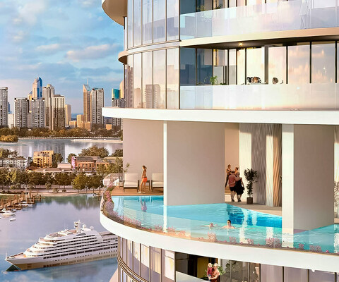 Квартира 1 спальня в HARBOUR LIGHTS, Maritime City - 13