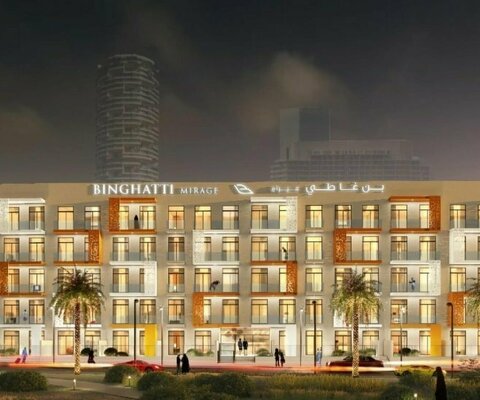 Квартира 2 спальни в BINGHATTI MIRAGE, Jumeirah Village Circle