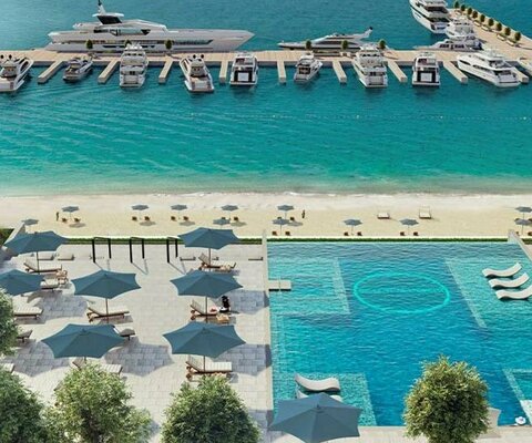 Квартира 2 спальни в BEACH MANSION, Emaar beachfront  - 2