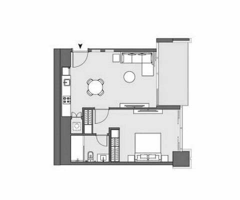 Квартира 1 спальня в PENINSULA TWO, Business Bay - 3