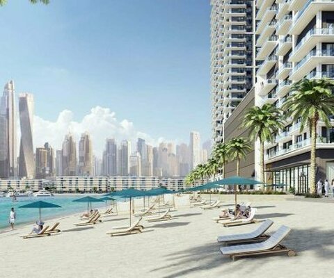 Квартира 3 спальни в BEACH MANSION, Emaar beachfront  - 2