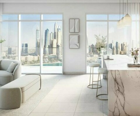 Квартира 1 спальня в BEACH MANSION, Emaar beachfront - 2