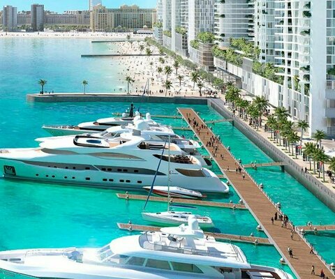 Квартира 1 спальня в MARINA VISTA, Emaar beachfront  - 7