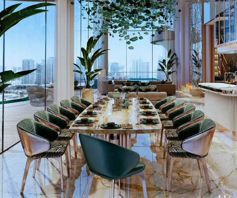 Пентхаус 7 спален в CAVALLI COUTURE, Dubai Water Canal - 2