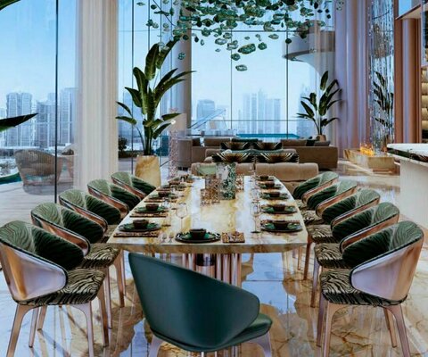 Пентхаус 7 спален в CAVALLI COUTURE, Dubai Water Canal - 9