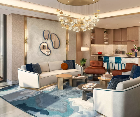 Квартира 3 спальни в HARBOUR LIGHTS, Maritime City - 8