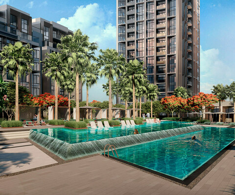 Квартира 2 спальни в DESIGN QUARTER AT D3, Dubai Design District - 9