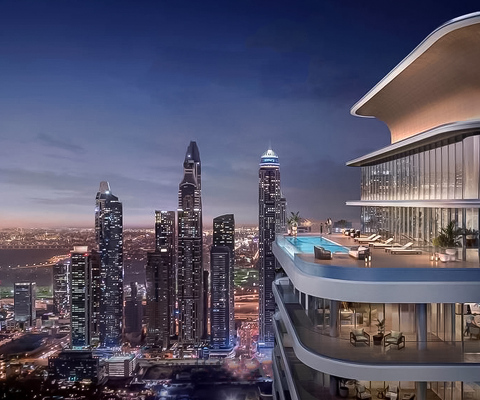 Пентхаус 5 спален в SEAPOINT RESIDENCES, Emaar beachfront