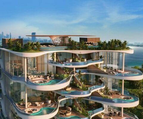 Пентхаус 3 спальни в ONE CRESCENT, Palm Jumeirah 