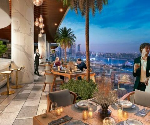 Дуплекс 4 спальни в DAMAC BAY 2, Dubai Harbour - 3