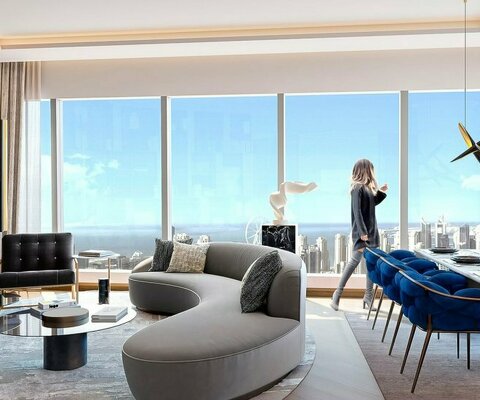 Дуплекс 2 спальни в SO/ UPTOWN DUBAI HOTEL & RESIDENCES, Jumeirah Lake Towers  - 6