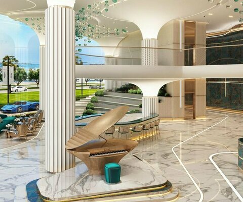 Дуплекс 4 спальни в DAMAC BAY BY CAVALLI, Dubai Harbour  - 5