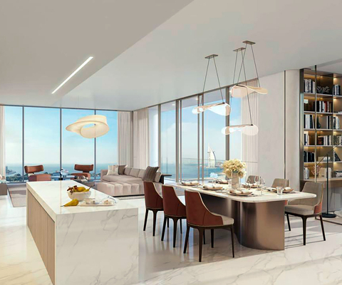 Пентхаус 4 спальни в PALM BEACH TOWERS 3, Palm Jumeirah - 2