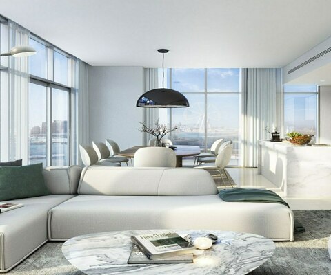 Квартира 2 спальни в BEACH VISTA, Emaar beachfront - 2