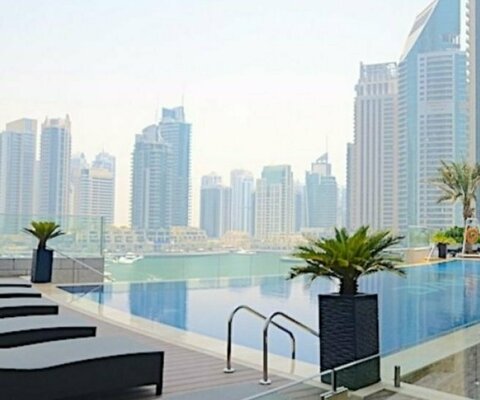 Квартира 2 спальни в DAMAC HEIGHTS, Dubai Marina