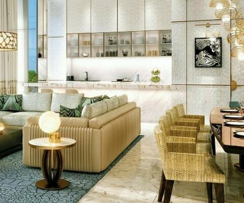 Квартира 1 спальня в CAVALLI TOWER, Dubai Marina  - 2