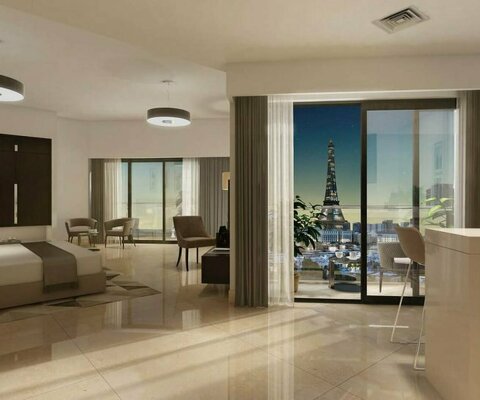 Квартира 1 комната в SAAM VEGA, Falcon City of Wonders - 4