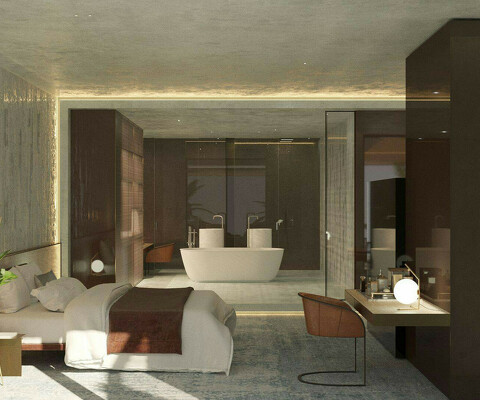 Квартира 1 спальня в PORTOFINO HOTEL, The World Islands - 2